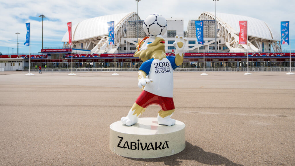 Stadium Fisht in the Olympic Park FIFA World Cup 2018