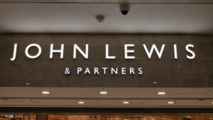John Lewis and partners store front sign
