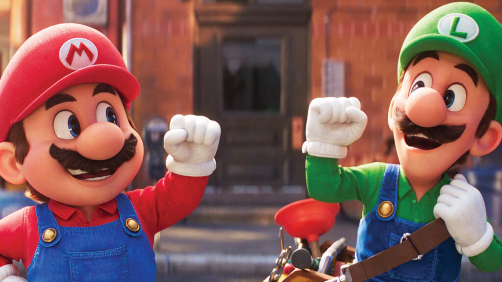 Mario and Luigi in Super Mario Bros. Movie