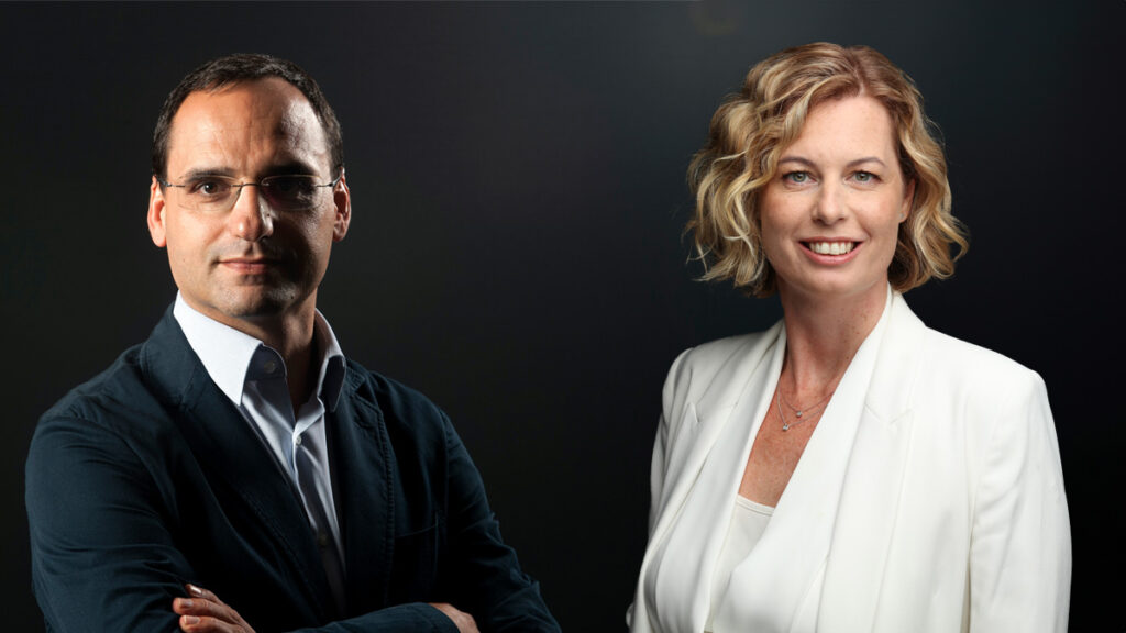 Jose Maria Ortiz and Sinead Magill, co-CEOs at Palladium