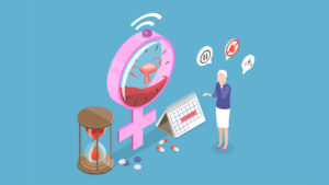 Illustration of Menopause Symptoms